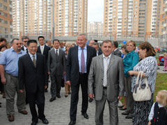 Китайская делегация с дружественным визитом в Московском