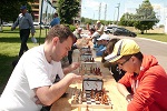 Прошли соревнования по шахматам и шашкам