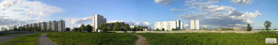 Панорама города Московский