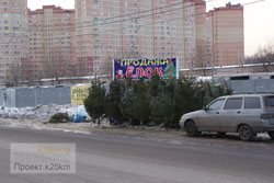 Елочные базары в Московском уже работают