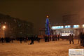 Празднование Нового года в городе Московский