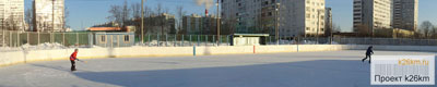 Ледовые площадки в городе Московский
