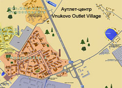Аутлет-центр Vnukovo Outlet Village на карте