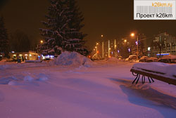 Снегопад парализовал Москву