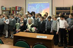 Встреча учеников с жительницей блокадного Ленинграда