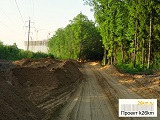 Фотоотчет о ходе строительства дорожки Московский-Филатов луг