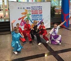 Победа на Международном Кубке по ушу в Минске