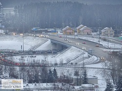 Циклон «Грета» засыпал Москву снегом