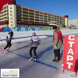 В Московском прошли соревнования «Лёд нашей надежды»