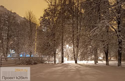 Мощный снегопад и нежданная зима в Москве