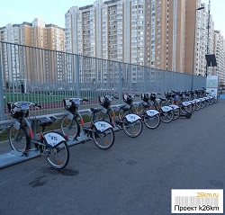 В Московском открылись станции велопроката