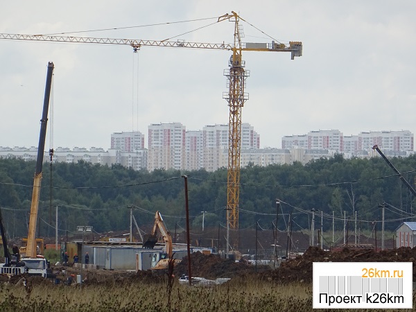 В поселении Московский построят новый микрорайон