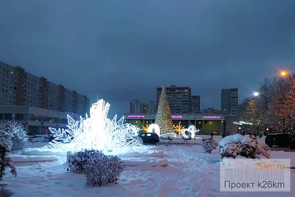 Зимняя сказка, гололёд и оттепель в Москве