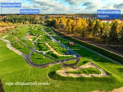 Недалеко от Московского появился парк «Марьинский ручей»