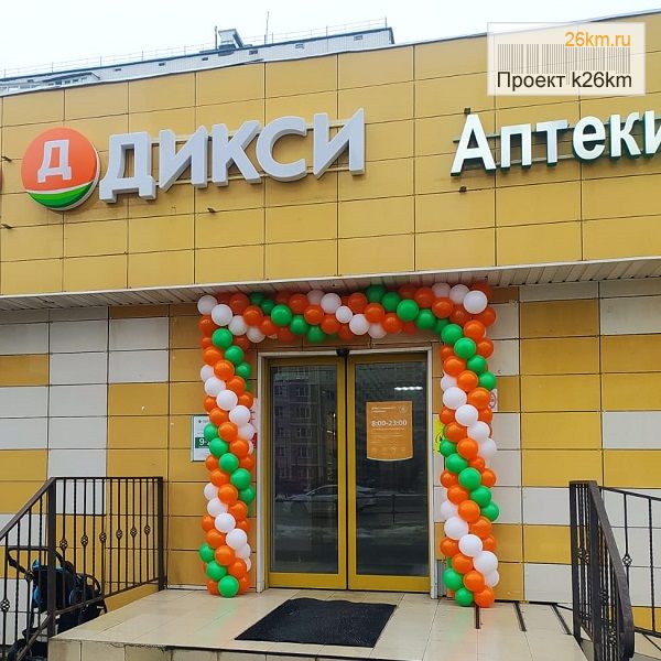 Второй магазин «Дикси» откроется в Московском