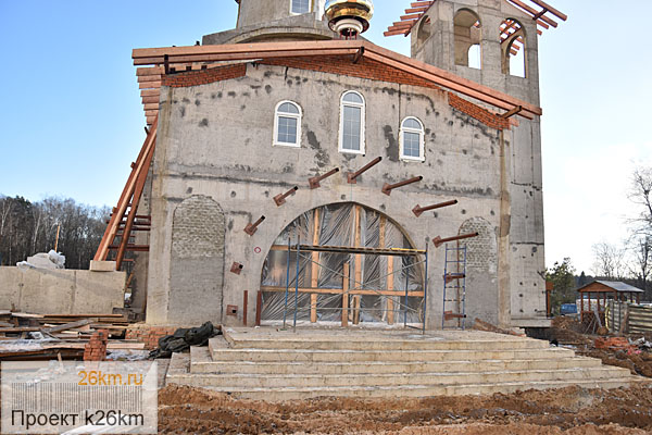 О строительстве храма св. Георгия в Московском